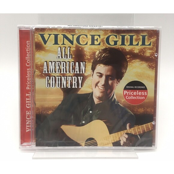 All American Country by Vince Gill (CD, 2004) Priceless Collection NEW SEALED - Picture 1 of 4